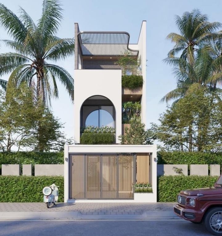 Phối cảnh mẫu nhà phố 07 — TNS House
